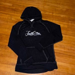 Unisex hoodie faith can move mountains